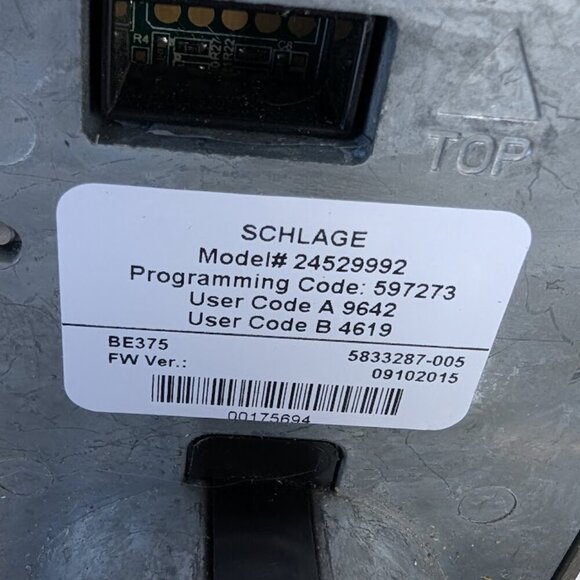 Schlage Touch™ Keyless Touchscreen Deadbolt - Picture 4 of 5